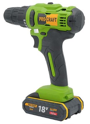 Шуруповерт procraft pa18c compact 6