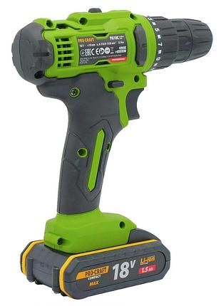 Шуруповерт procraft pa18c compact 5