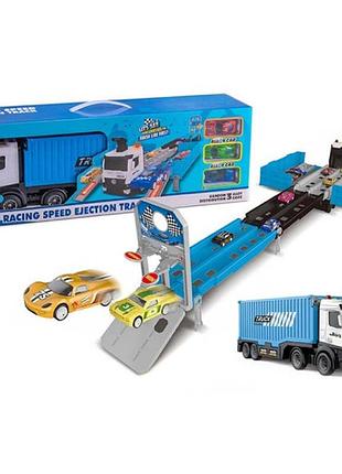 Автовоз з паркінгом на батарейках в коробці 86028 р.56*11,6*19см