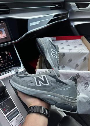 Чоловічі кросівки new balance 990 gray