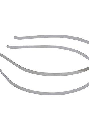Заготовка для обруча металлическая 0,45 см (упаковка 12 шт) серебристая