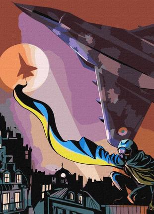 Картина за номерами "примара києва ©maria krishtal" ідейка kho4860 40x50 см