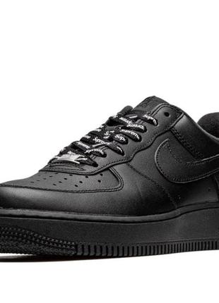 Nike air force 1 low black supreme