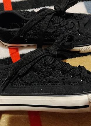 Кеди seventy seven з мереживною вставкою