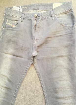 Мужские джинсы серые 34 размер