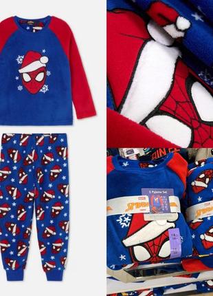 Піжама плюш махра людина павук spiderman marvel