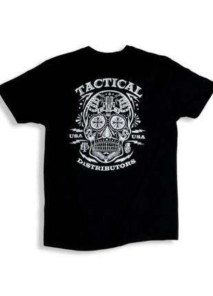 Футболка td sugar skull tee black