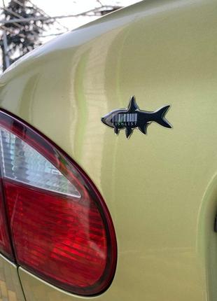 Наклейка риба жерех на авто/мото наклейка рибалка 3d наклейки риб fishlist5 фото