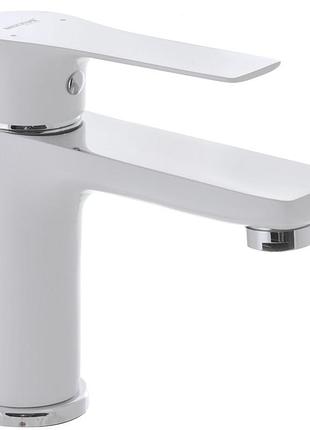 Змішувач для умивальника mixxus premium eva 001 білий (mi5808)