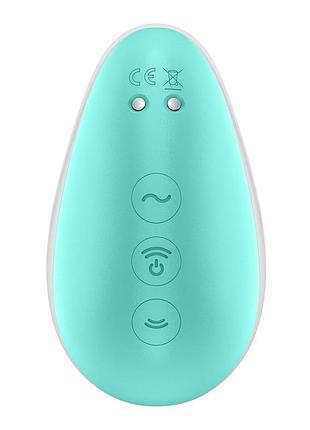 Вакуумный вибратор satisfyer pixie dust mint/pink 5