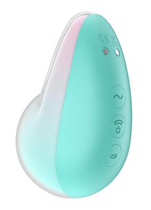 Вакуумный вибратор satisfyer pixie dust mint/pink 4
