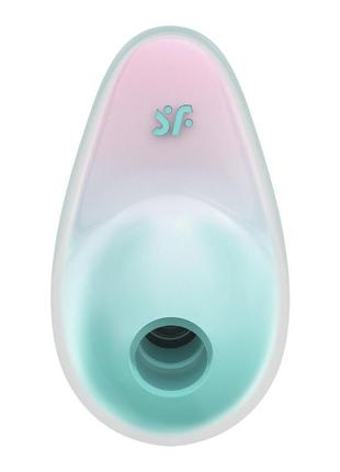 Вакуумный вибратор satisfyer pixie dust mint/pink 2