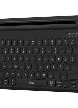 Беспроводная ультратонкая клавиатура baseus k02 bluetooth 5.1 для всех устройств