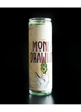 Свеча 7 дней магическая большая свеча для магии для привлечения денег и усиления финансового благопол