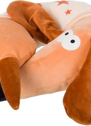 Мягкая игрушка собака под шею очаровательная игрушка для ребёнка плюшевая игрушка приятная ткань