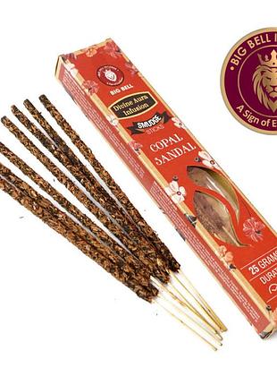 Big bell smudge copal sandal индийские ароматические палочки с приятным ароматом ладан сандал