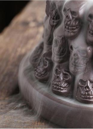 Подставка череп жидкий дым черепа подставка для конусов обратного потока подставка...
