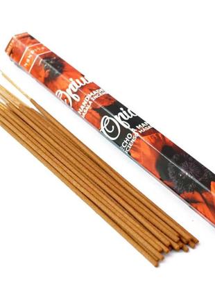 Nandita opium  индийские ароматические палочки благовонии с приятным ароматом опиум 20 палочек