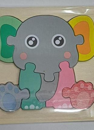 Дерев’яні пазли-вкладиші c 65709