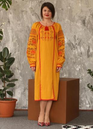 Вишита сукня "емма" pj-0060