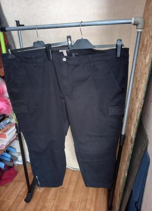 Джинсы карго 60-62 размер h&m