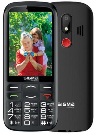 Мобільний телефон sigma comfort 50 optima type-c black (4827798122310)