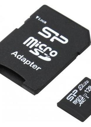 Карта памяти silicon power 128gb microsdxc class 10 (sp128gbstxbu1v10sp)