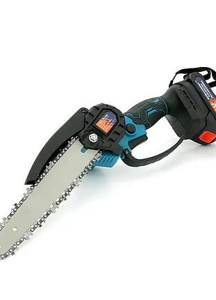 Аккумуляторная пила со сменными аккумуляторами krafftec 15 см, мини bd-669 электропила аккумуляторная