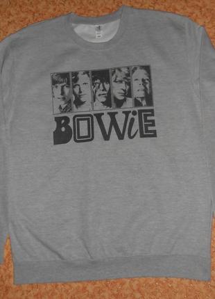 Світшот кофта david bowie/девід бові/рок мерч 3
