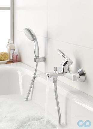 Смеситель для ванны grohe bauloop 236030002 фото