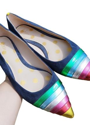Балетки boden louise rainbow,