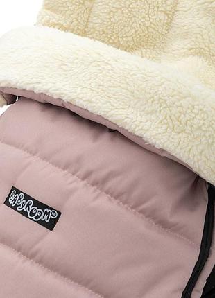 Зимовий конверт babyroom wool n-20 cappuccino капучино9 фото