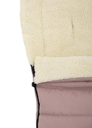 Зимовий конверт babyroom wool n-20 cappuccino капучино4 фото