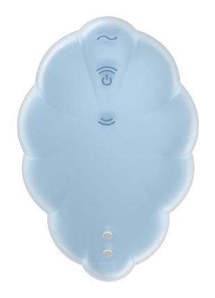 Вакуумный вибратор satisfyer cloud dancer (blue) 5