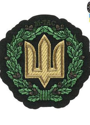 Вишивка m-tac тризуб чорний
