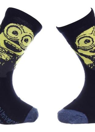 Шкарпетки minion groupe синій діт 31-34, арт.37014-7