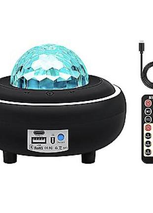 Проектор star night light с динамиком bluetooth и музыкой