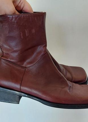 Винтажные кожаные ботинки belmondo vintage 39р