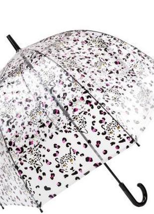 Парасолька-тростина fulton парасолька жіноча механічна fulton full042-leopard-camo