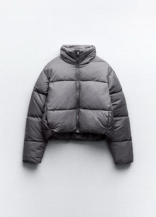Куртка пуфер zara