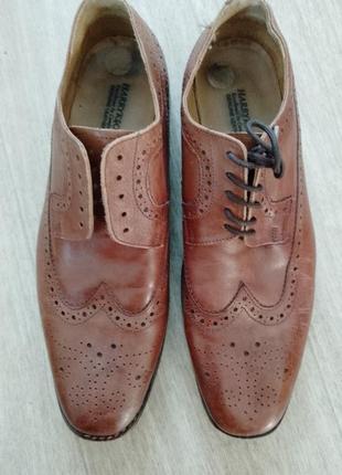 Кожаные фирменные мужские туфли 43 размера