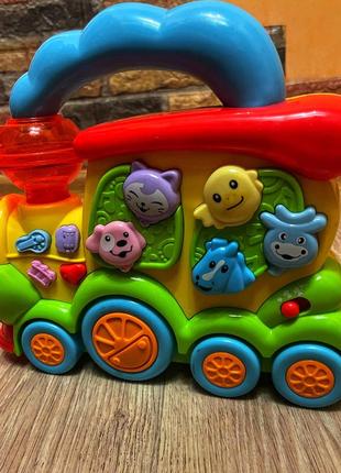 Игрушка музыкальная baby team паровозик