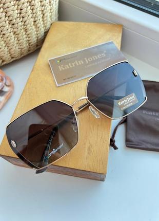 Фирменные солнцезащитные женские очки katrin jones kj08746 фото