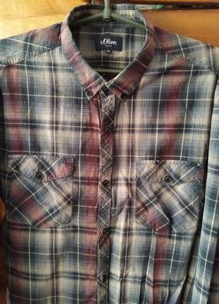Рубашка мужская, демисезонная"s.oliver"