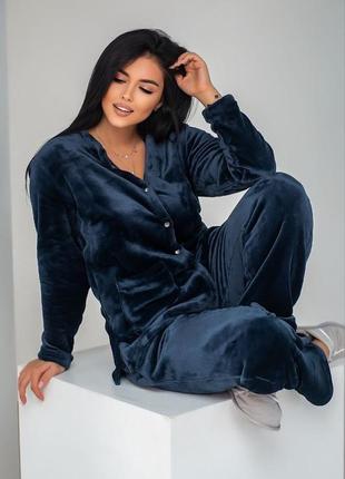 Женская и мужская пижама, очень теплая