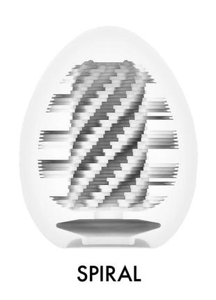 Мастурбатор-яйцо tenga egg spiral 3