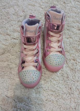 Skechers лід кросівки дитячі.високі.демі