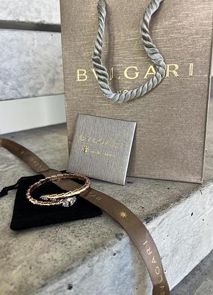 Bvlgari serpenti золотий браслет /булгарі змія