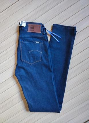 Джинсы скинни узкие стрейч от g-star raw 3301 contour skinny wmn 📌 24w/32l - xxs