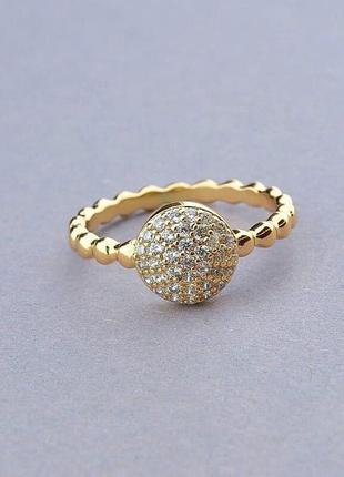 Колечки'xuping' фианит (позолота 18к) 099491